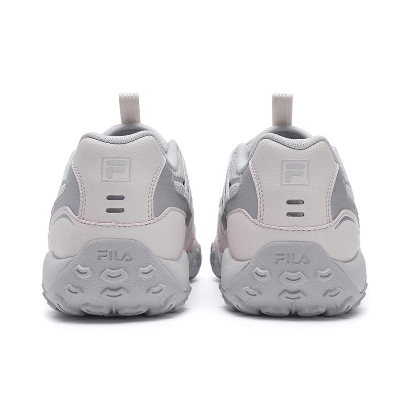 Fila ECHAPPE Балетки Модные Универсальные Удобные Дышащие Низкие Повседневные Тренировочные Кроссовки для Бега Женские кроссовки Серые Розовые F12W522113FOC