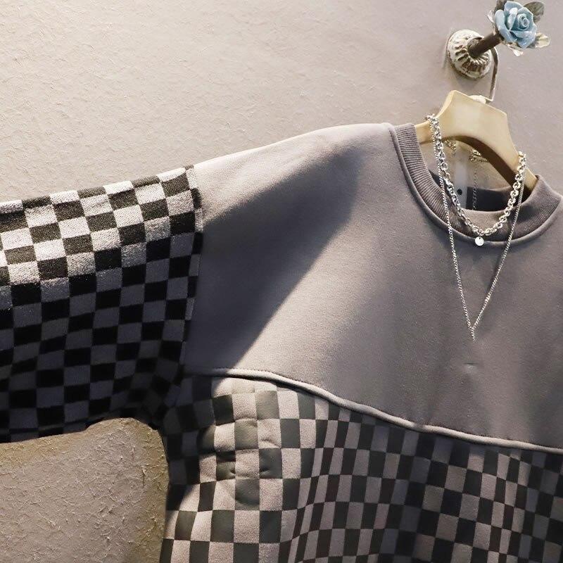 Xitao Trend Patchwork Sweatshirts CZH0044