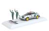 Ixo Model B Lancia Stratos HF 77 Montecarlo Winner with Figure SPRM00177 #1 S.Munari/S.Maiga 1/43
