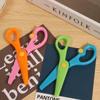 Photo Cut Handicraft DIY Tool Round Head Scissors Art Scissors Plastic Scissors Paper Cutting