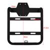 Совместимая с Yoothi боковая сумка для велосипеда CT125 Hunter Cub Entrapment Prevention Stay Steel Black Finish Bag Support Side Bag Saddle Bag Support Bike