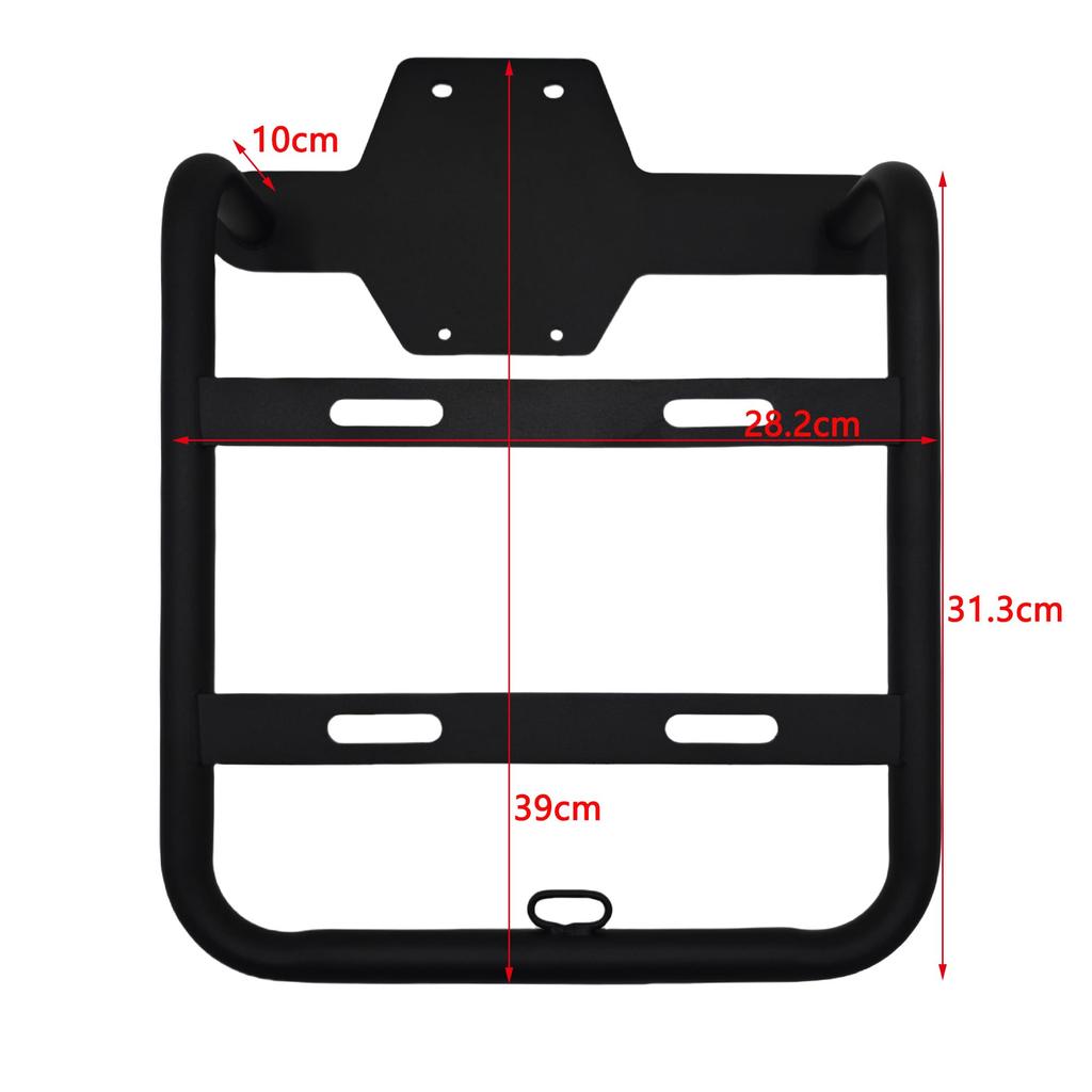 Совместимая с Yoothi боковая сумка для велосипеда CT125 Hunter Cub Entrapment Prevention Stay Steel Black Finish Bag Support Side Bag Saddle Bag Support Bike