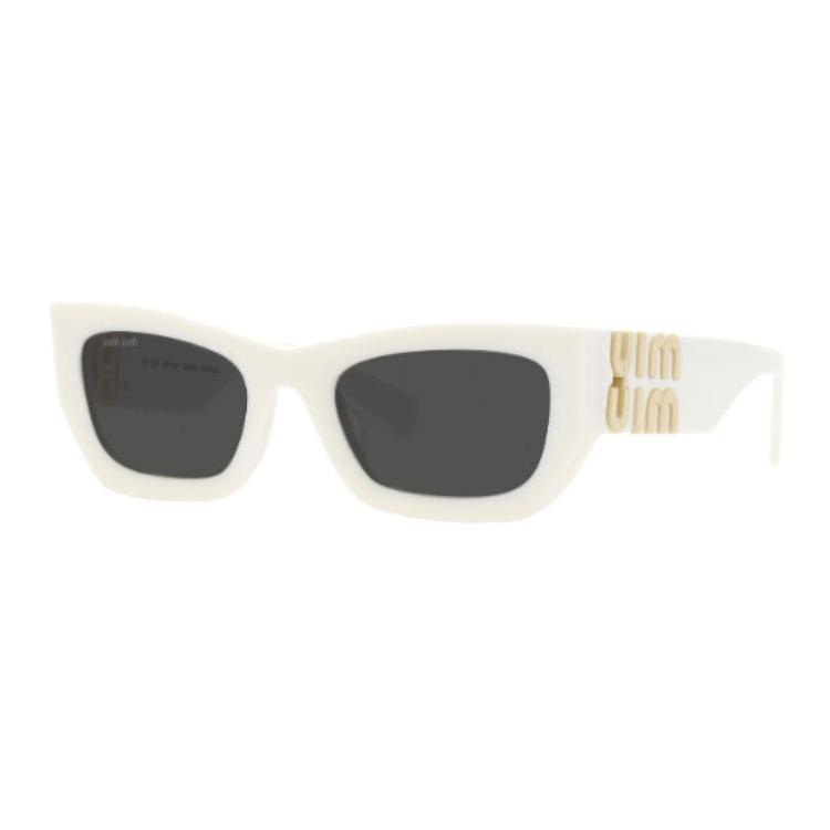 Miu Miu Logo Cat Eye Sunglasses Women sunglasses White MU09WS1425S0