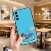 Чехол для телефона D-Dragon Q-Quest Slime Game для Samsung Galaxy A73, A72, A71, A70, A53, A52, A51, Другие Мягкий черный чехол