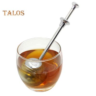 Телескопический заварочный шарик для чая Фильтр для кофе из нержавеющей стали с усиленным ароматом и чистым завариванием Идеально подходит для листового чая и кофе