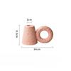 Creative Candle Cup Retro Home Decoration Ceramic Candle Holder Desktop Ornament