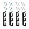 4Pcs Horizontal Overhead Hanger Fishing Rod Storage Rack Fishing Rod Stand  for Home Tackle Tools
