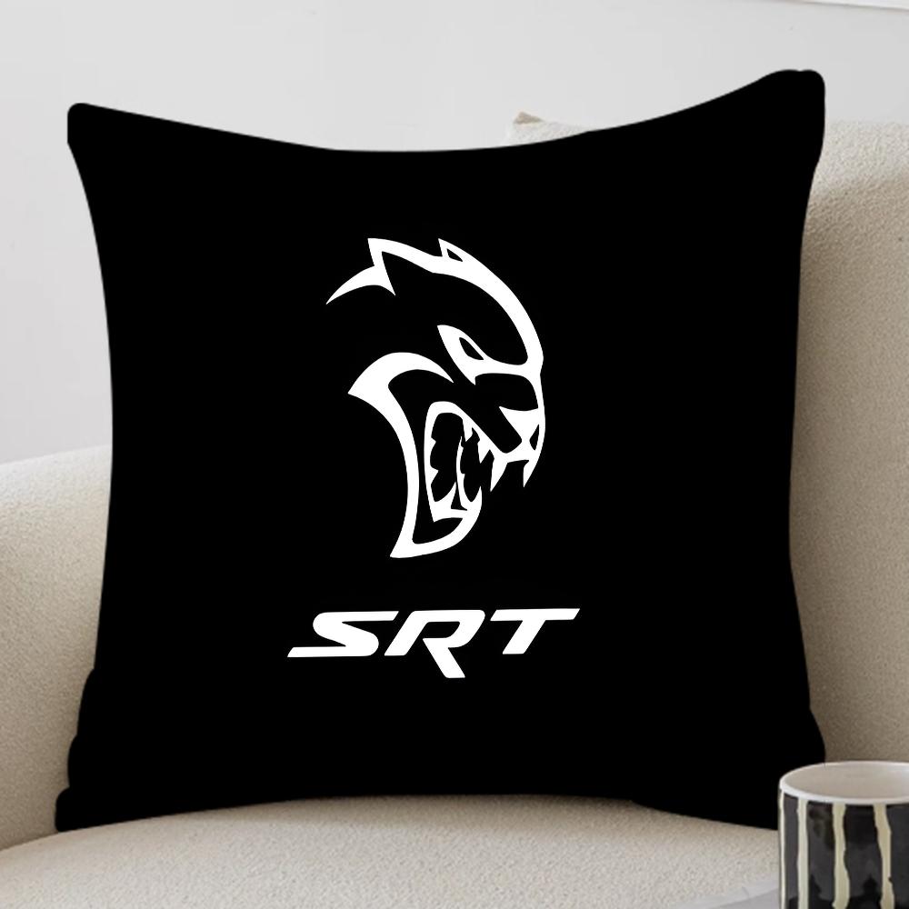 SRT Hellcat Demon Dodge car Pillow Cushion Cover Pillowcase Living Room Sofa Home Decor Customized