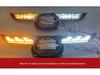 Светодиодная подсветка передней решетки для Toyota Levin 19-25: Модификация последовательных поворотников и дневных ходовых огней