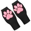 Милые митенки без пальцев Силиконовые накладки в виде кошачьих когтей Рукав Мягкие варежки-перчатки в виде кошачьих лапок Косплей