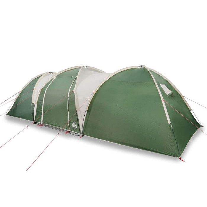 VidaXL Tente familiale à dôme 8 personnes vert imperméable 4009428