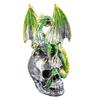 Halloween Dragon Ornament European Style Resin Dragon Statue Creatively Eerie Dragon Decoration for