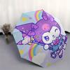 1pc "Kawaii",Kuromi Automatic Umbrella-Foldable, Durable 8-Bone Design, Compact and Stylish, Great for Camping, Halloween, Christmas, Mother