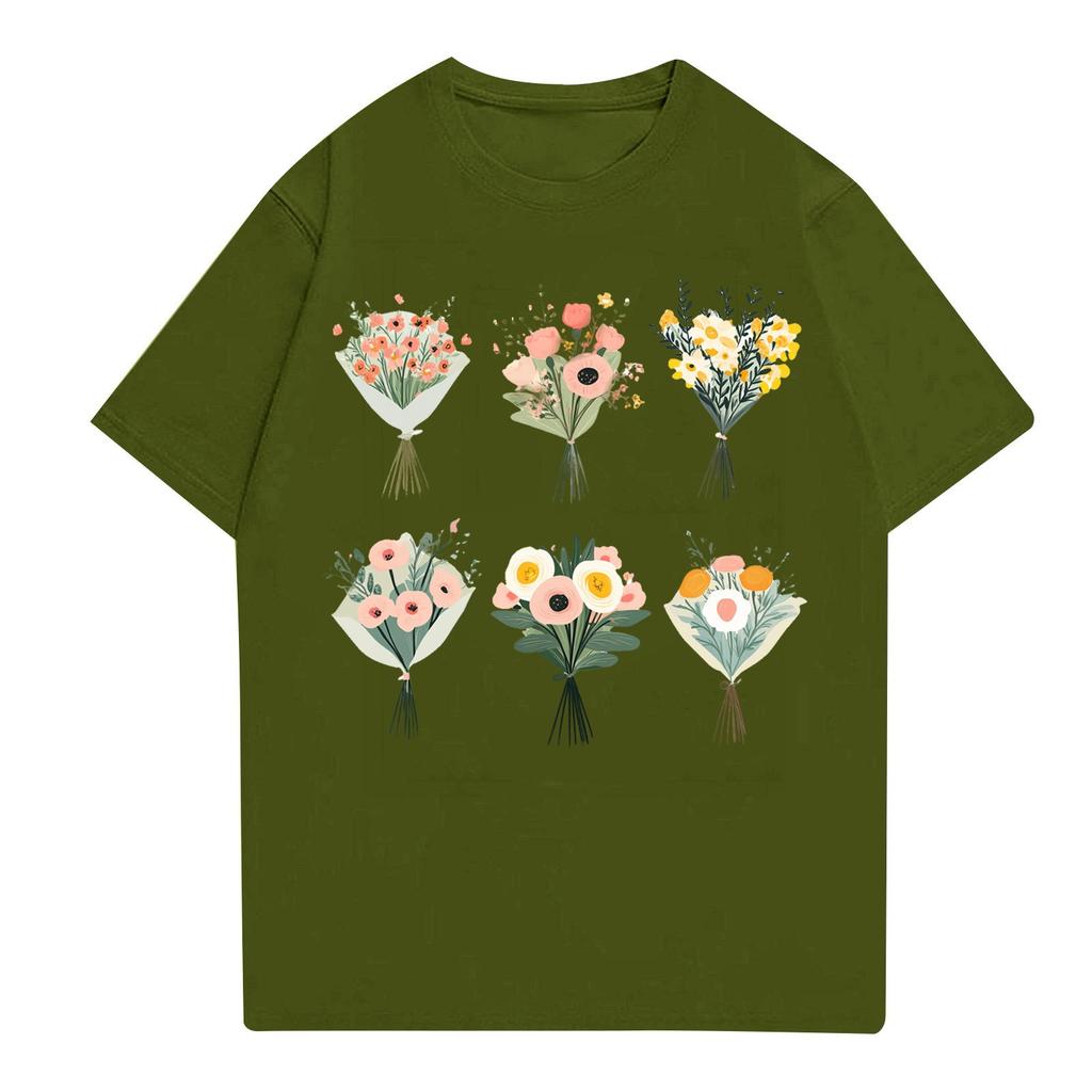 Женская мода повседневная футболка с круглым вырезом и короткими рукавами, топ, футболка, топ