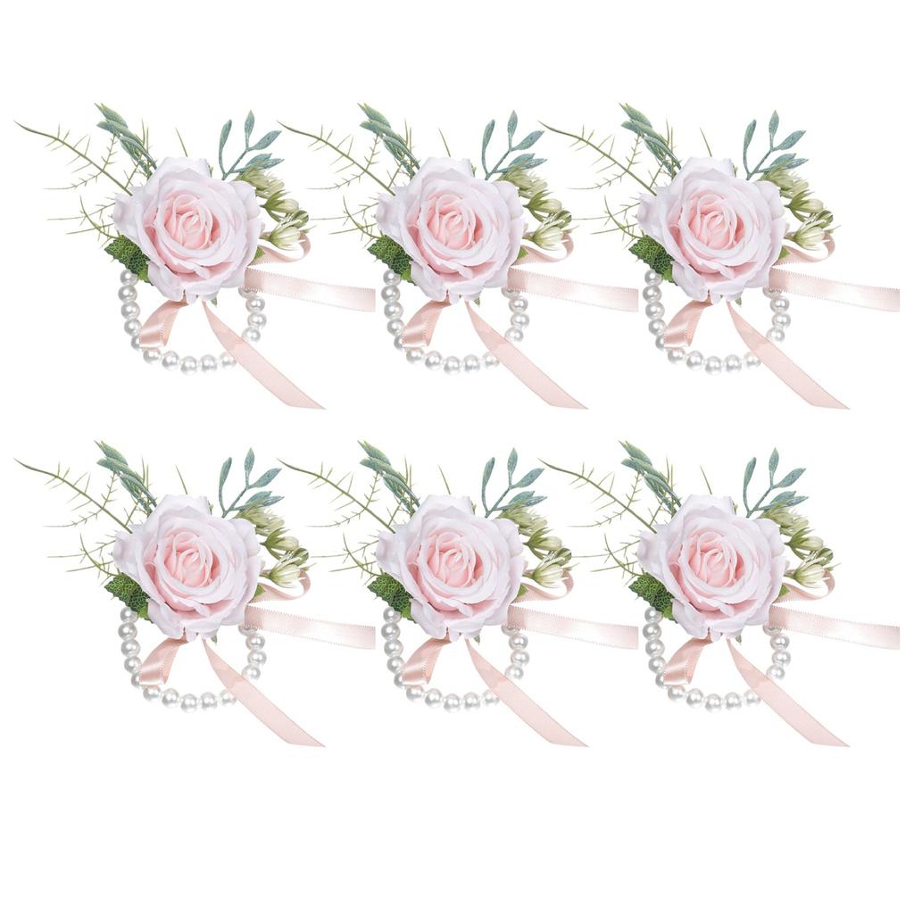 Bridal Bridesmaid Party Forest Light Color Corsage Wrist Flower Wedding Wedding Bridal Corsage Wrist Flower Accessories