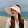 Летняя уличная шляпа от солнца из ледяного шелка с широкими полями для женщин