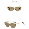 Женские солнцезащитные очки, мужские и женские модные цельнометаллические солнцезащитные очки