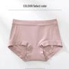 Women's Pure Cotton Antibacterial Mid-High Waist Briefs - 7A Grade, Comfortable, Hip Lifting