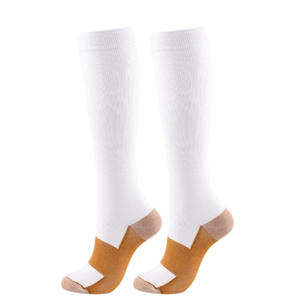 Breathable Men Calf Stockings Elastic Sports Socks Simple Compression Socks Flight