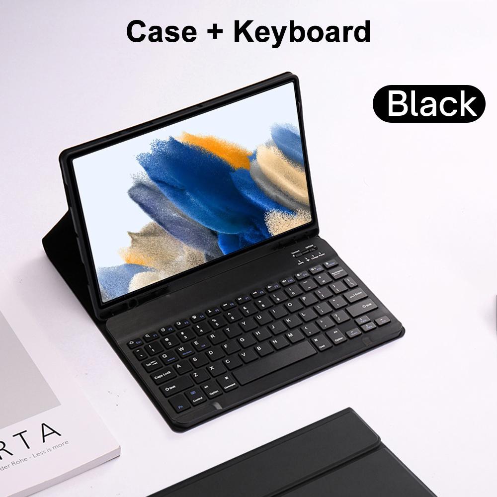 Чехол для Samsung Galaxy Tab A8 10,5 дюйма, Чехол-клавиатура Bluetooth для Samsung Tab A8 SM-X205N X200N