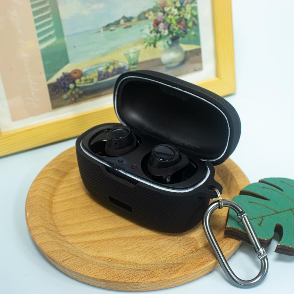 Dustproof Earphone Protective Cover Silicone Earphone Storage Case for Bowie MA10 Home/Travel