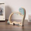 Money Saving Wooden Dinosaur Piggy Banks Transparent Reusable Triceratops Coins Storage Box Sturdy Educational Safe Money Box