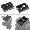 PU50 Quick Release Plate for Arca Swiss Benro Monopod Tripod Ball Head Camera