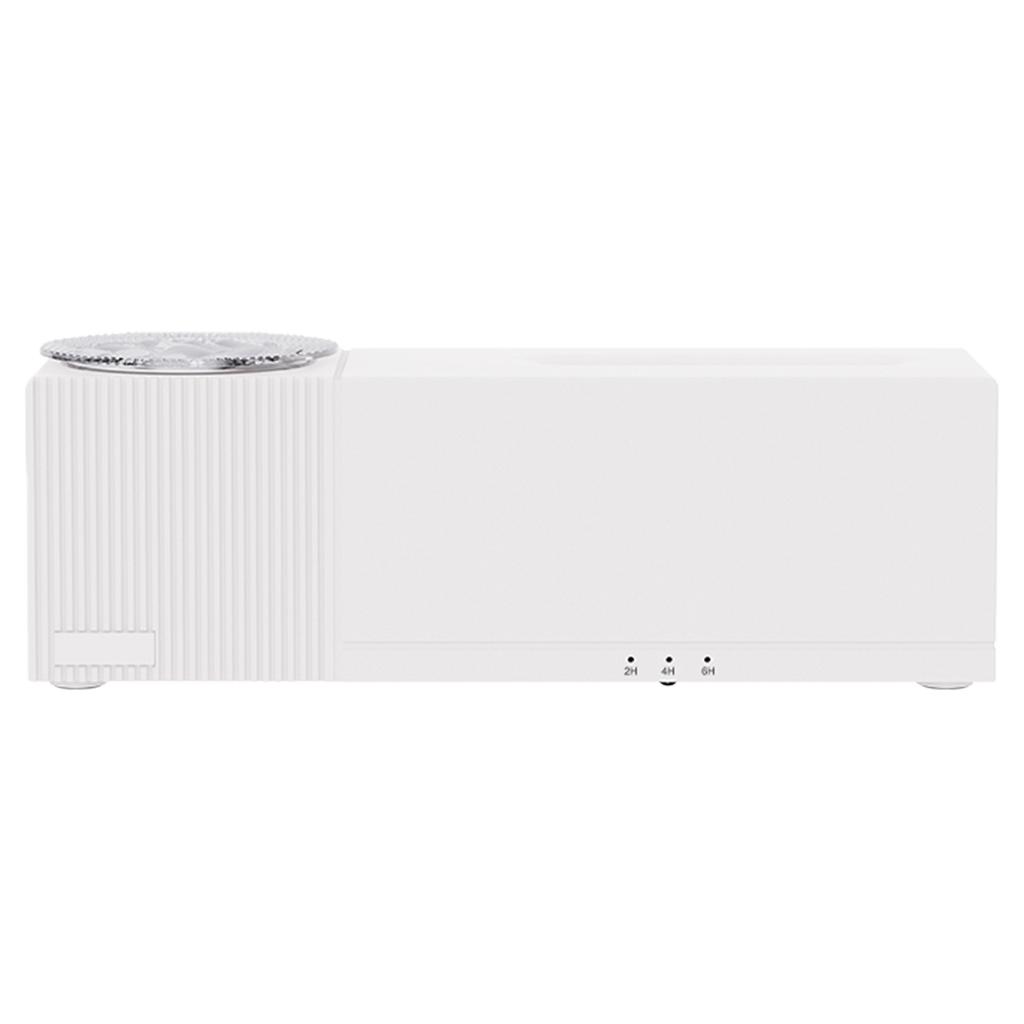 Flame Air Diffuser Humidifier with Ocean Wave Projector Cool Mist Humidifier Aroma Diffuser for Home Decor/Relaxation/Gift