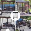 Awning + Mosquito Net for Garden Swing Palermo Premium