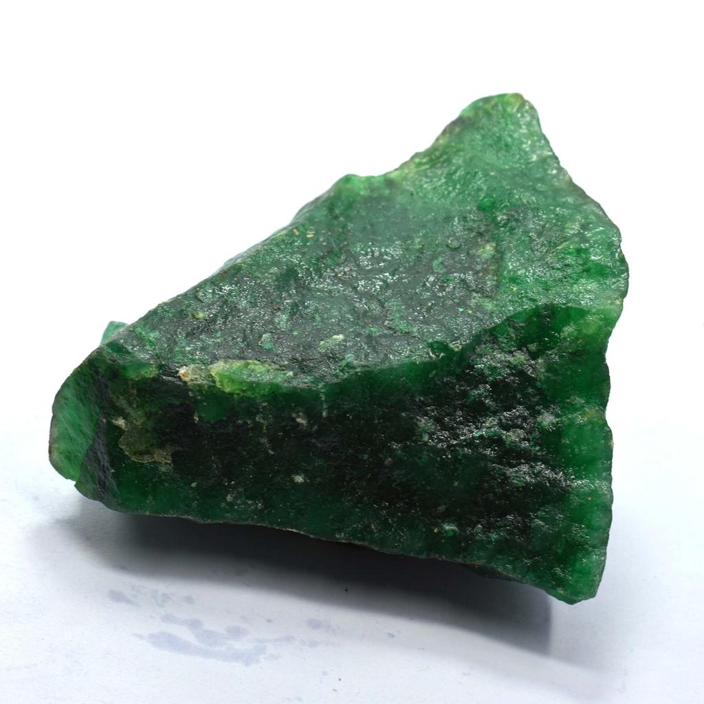 Natural Green Emerald Uncut Rare Rough 119 Ct CERTIFIED Flawless Gemstone