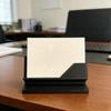 Минималистичный держатель для визиток, напечатанный на 3D-принтере, элемент декора для дома, офисный настольный аксессуар