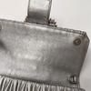 [Pre-Owned] Matelassé Solid Compact Leather Shoulder Bag - Good #1SCOR09