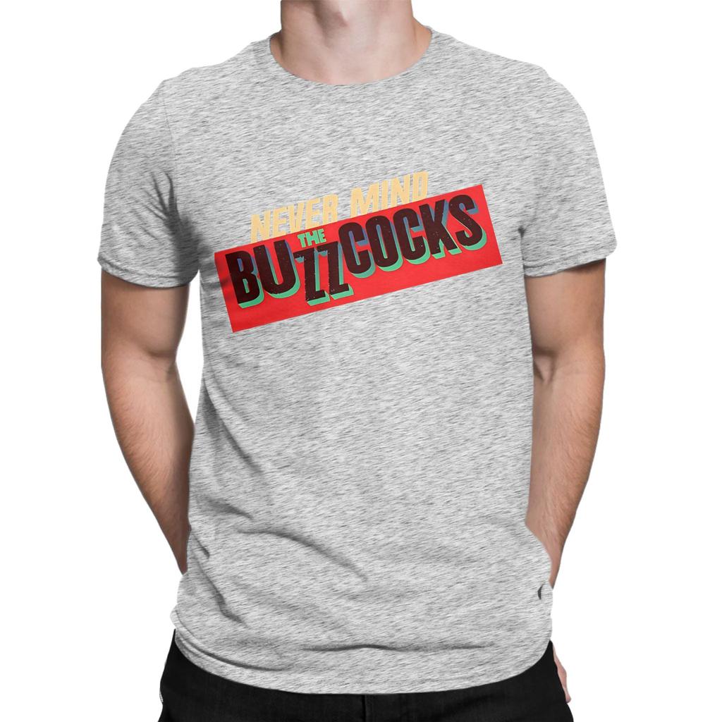 Classic Red Logo Funny Graphic 100 Cotton Tshirt Buzzcocks Tops Tees For Unisex