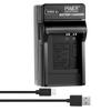 RICOH Compatible Rapid Charger USB Charger Easy To Carry Ricoh Camera Compatible Charger [Power-connoisseur] DB-60/DB-65/SIGMA BC-41/BP-41/Panasonic