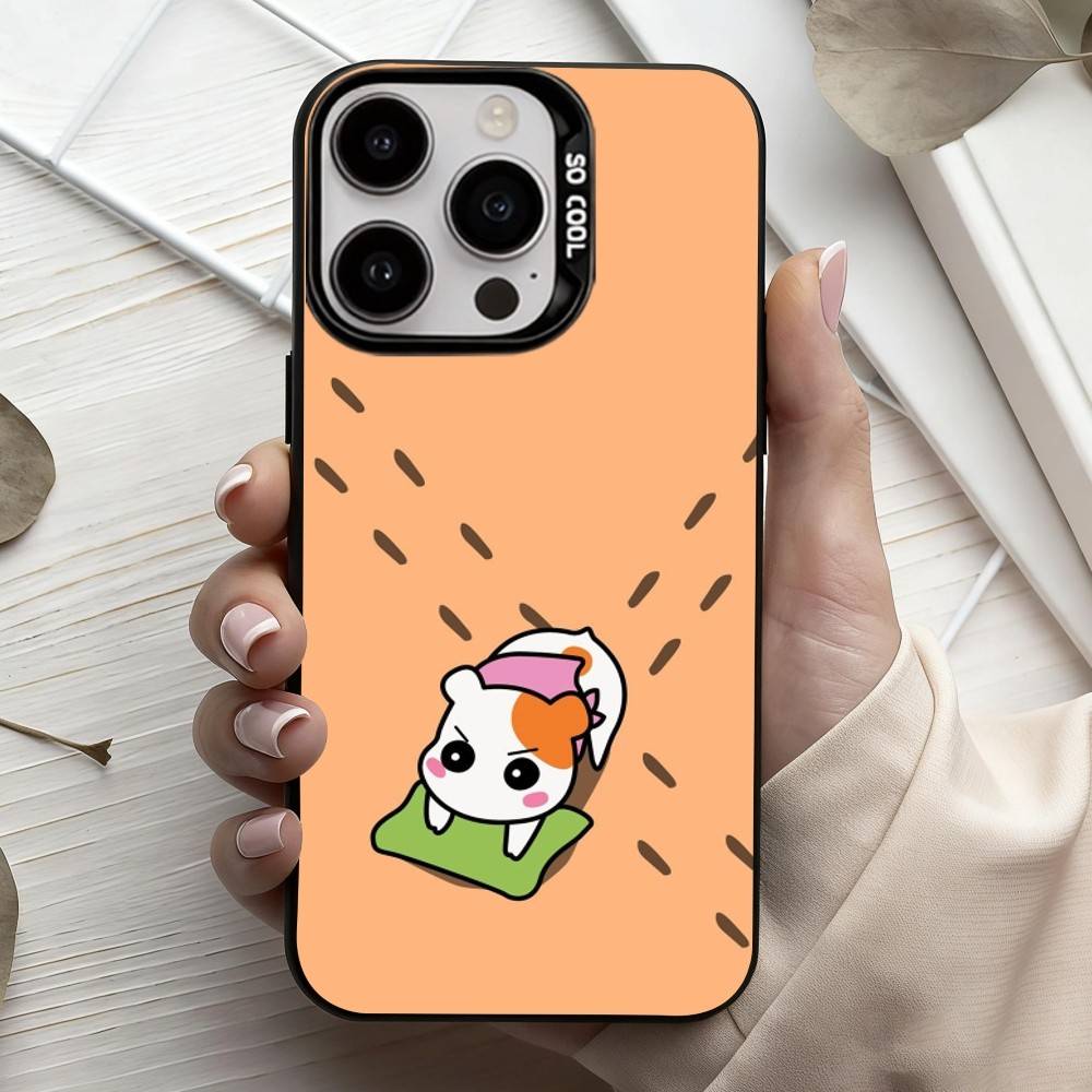 L-Lovely O-Oruchuban E-Ebichu Чехол для телефона для iPhone17,16,15,14,13,12,11 Plus,Pro Max Черный Конфетный серебристый чехол для телефона