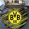 BVB09 Round Area Rug,Carpet Rug for Living Room Bedroom Sofa Playroom Decor,Non-slip Floor Mat
