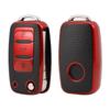 Кожаный чехол для ключей из ТПУ для VW Volkswagen Polo Tiguan Passat B5 B6 B7 Golf 4 5 6 MK6 Jetta Lavida для Skoda Octavia