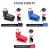 Anti-Theft Motorcycle Disc Brake Lock Safety Wheel Lock for Mountain & Road Bikes Includes 2 Keys