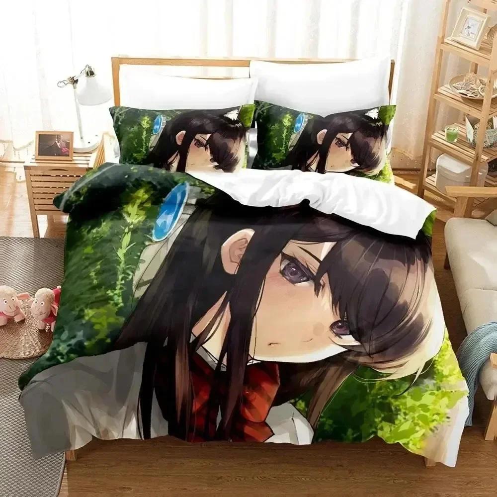 3D Print Anime Komi Can't Communicate Comfortable Duvet Cover Pillowcase Bedding Set Children Bedroom Decoration Home Textile