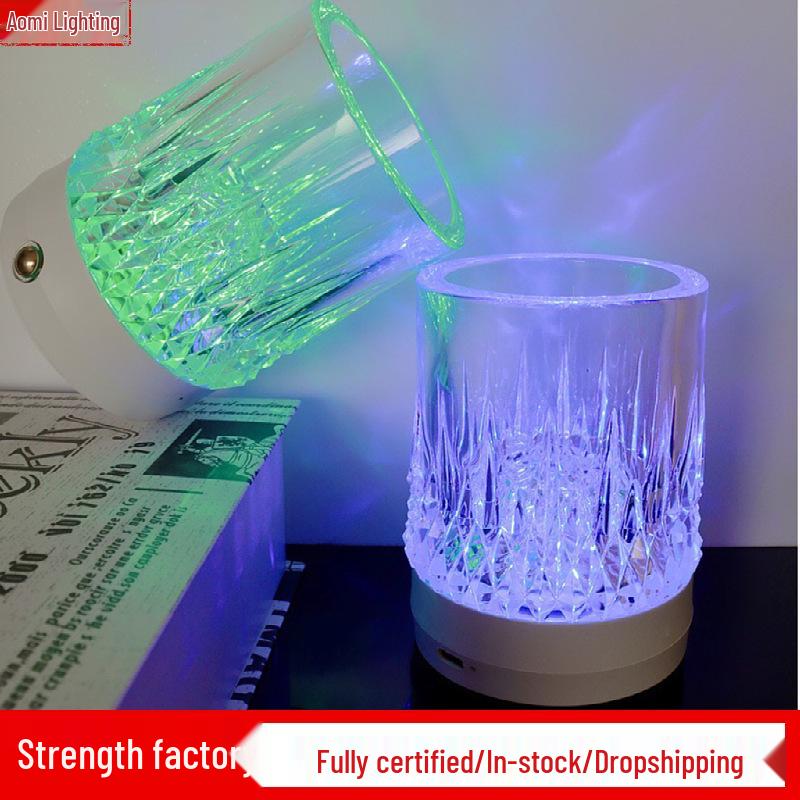 Popular Night Light Flower Arrangement Table Lamp for Bedroom