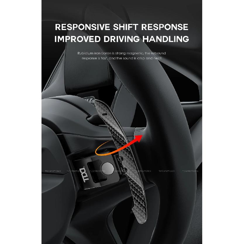 TDD Магнитные подрулевые переключатели из глянцевого карбона для BMW M2 M3 M4 M5 M6 X5M X6M X3 X4 X5 X6 F10 F20 F30 F32 F22 F80 F87 F48 F45 F31