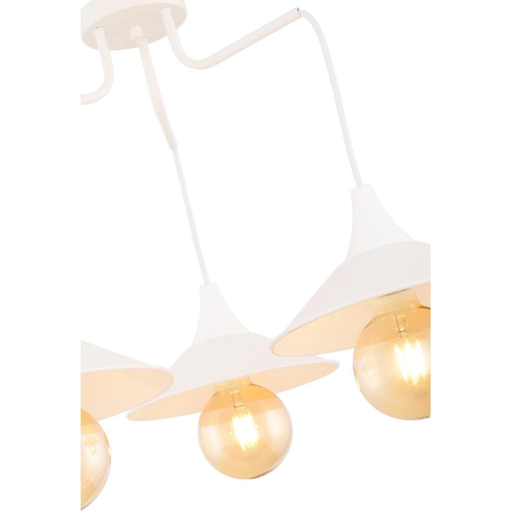 Белая стильная и современная люстра из 3 предметов в Берлине