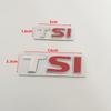 YKPSC1 3D Metal Car Letters TSI Logo For VW TSI Badges Polo Golf 4 5 6 7 MK5 MK6 MK7 Jetta Touran Passat Emblem Stickers Accessories
