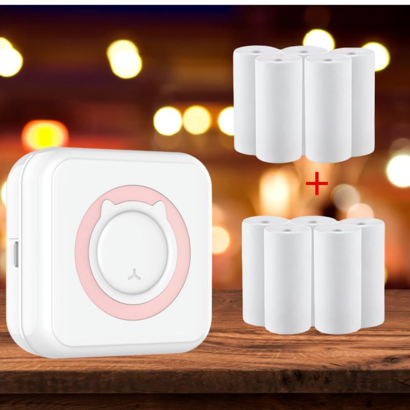 Ultra-Clear Mini Student Printer: Portable, Intelligent, Ink-Free Thermal Error Sorting