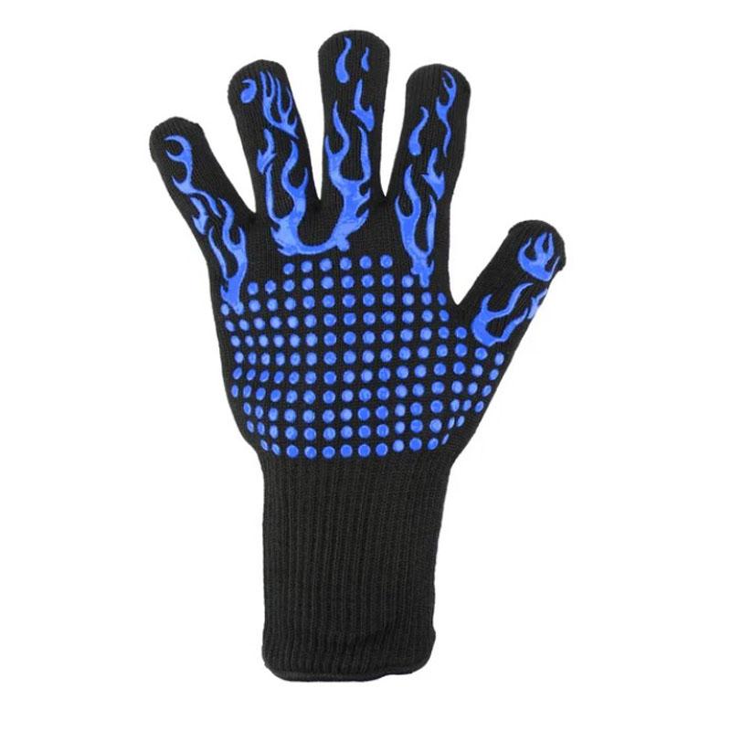 1 × экстремально жаропрочные перчатки, перчатки для приготовления пищи на гриле, перчатки для барбекю, 1472 ℉