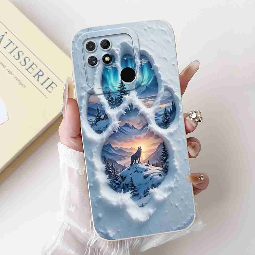 Чехол для Realme Narzo 50A RMX3430 Цветы Мягкий Силиконовый Чехол для Oppo Realme Narzo50a 6.51" Модный Защитный Чехол