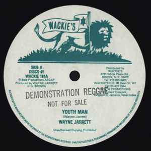 12-дюймовая пластинка WAYNE JARRETT & AUGUSTUS PABLO - Youth Man WACKIE181 Wackie's UK Reggae, Ska & Dub Б/у