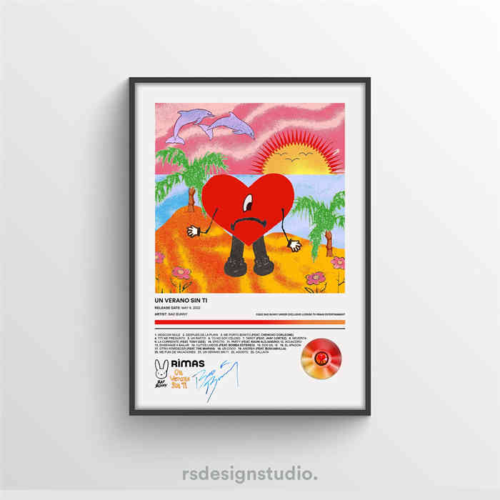 Bad Bunny Arctic Monkeys Posters Rock Singer Music Album Cover For Room Canvas Painting Aesthetic Art Home Wall Decor Pictures