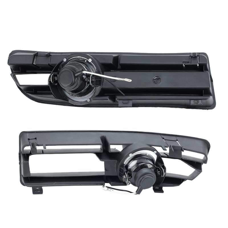Сборка передних противотуманных фар для VW Bora Jetta MK4 1998-2001 2002 2003 2004 Решетка противотуманной фары 1 пара галогенных противотуманных фар автомобильные аксессуары