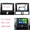 9-дюймовая Android-рамка для навигации для панели аудиосистемы Honda CRV 2002 года
